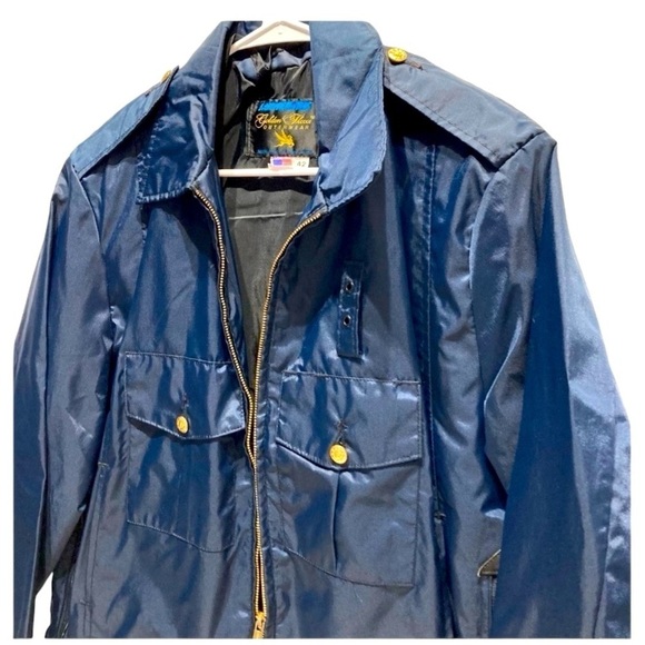 Vintage Spiewak Nylon Blue Security-Law Enforcement Jacket - Picture 3 of 8